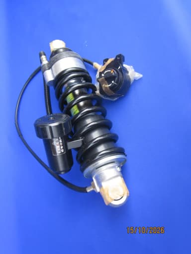 Amortiguador trasero ajustable original Suzuki con separación de 330 mm
