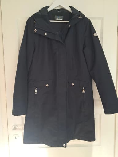 Chaqueta azul Luhda de primavera/otoño XL con relleno fino