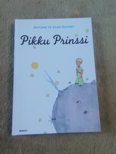 Hardcover edition of The Little Prince by Antoine de Saint-Exupery