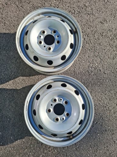 2 llantas de acero para Ducato/Boxer/Jumper 15" 5x118 perno