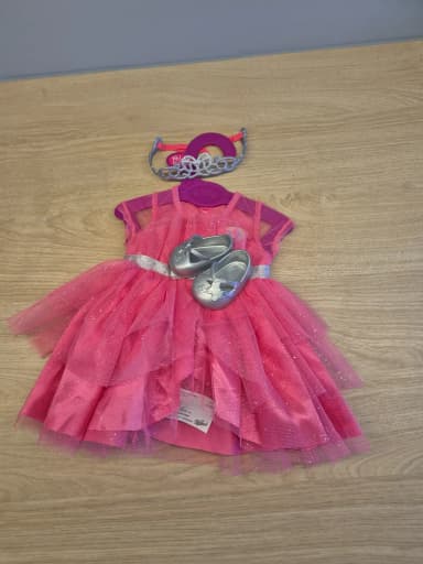 Baby Born Puppenkleid mit Rüschensaum und Zubehör