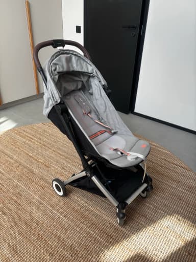 Cybex Orfeo cochecito de viaje ligero en gris