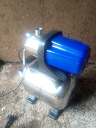 Druckwasserpumpe zur Reparatur