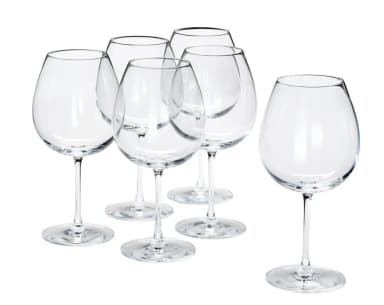 6er Set STORSINT Rotweingläser 67 cl