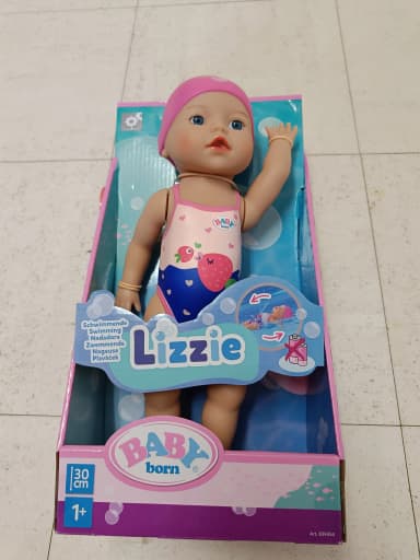 Baby Born Lizzie Schwimmpuppe, unbenutzt in Originalverpackung