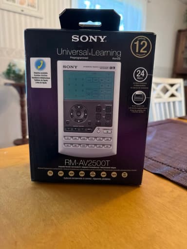 Mando universal Sony sin abrir