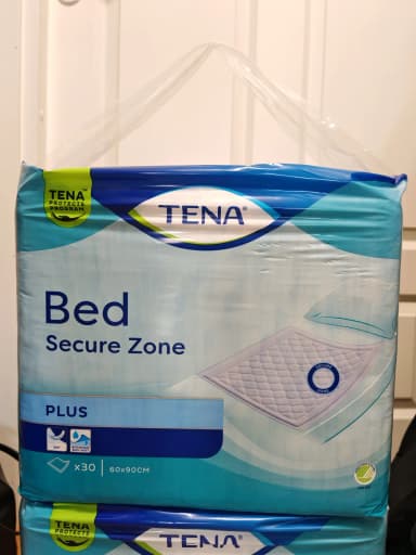 Tena Bed Secure Zone Plus Bettschutz 30 Stück ungeöffnete Packung