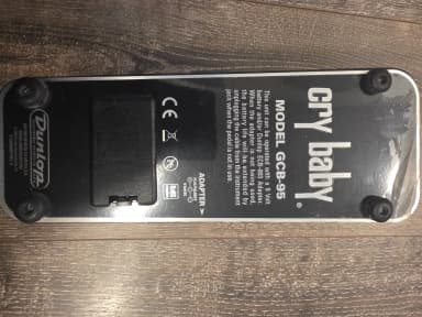 Pedal wah Dunlop Cry Baby GCB-95 clásico para guitarra