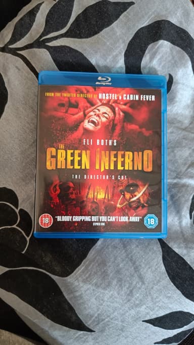 Blu-ray de Green Inferno en estado casi nuevo