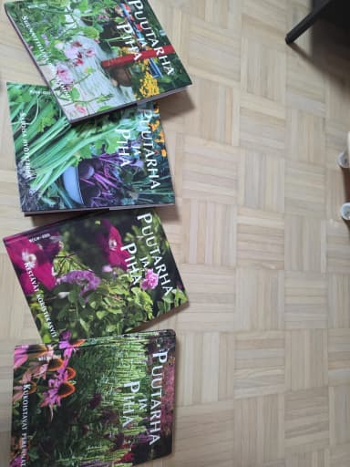 Vierteilige Buchreihe über Garten und Hof mit Tipps