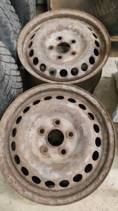 Llantas de acero 5x120 para Transporter T5