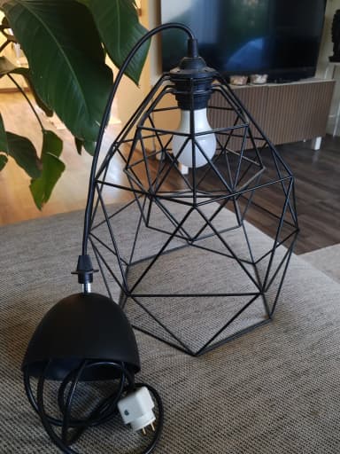 Lámpara de techo Ikea BRUNSTA / HAVSDJUP con dos pantallas