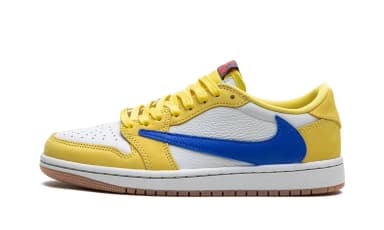 Zapatillas Air Jordan 1 Retro Low OG SP x Travis Scott Canary para hombre