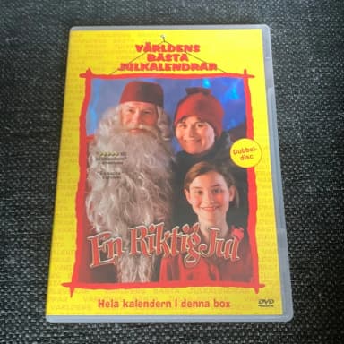 En riktig jul DVD-elokuva