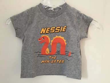 Mini Rodini new grey Nessie ss tee size 80/86