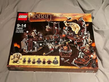 LEGO El Hobbit 79010 batalla del rey duende nuevo en Suecia