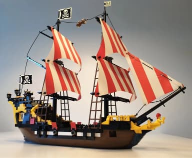 LEGO Pirates Black Seas Barracuda 6285 subasta en Suecia