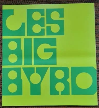 Les Big Byrd Musikposter 50 x 54 cm