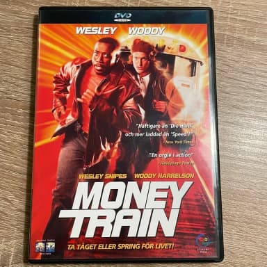 DVD de Money Train en excelente estado desde Suecia