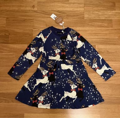 Rehkleid für Kinder Größe 104/110