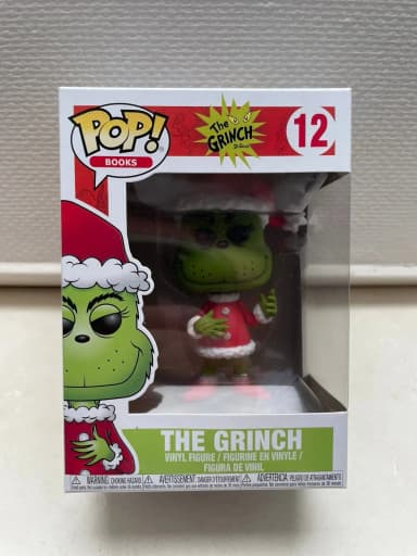 Unopened Funko Pop! figure The Grinch Dr. Seuss 12 green