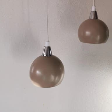 Klotet Latte Fensterlampe von Eklunds Metall