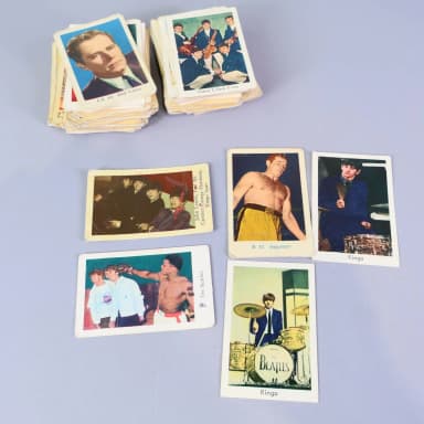 Collection of 94 film star figures available