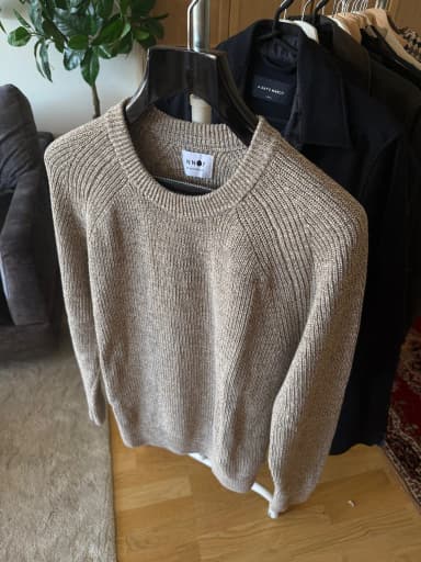 NN.07 Jacobo Pullover in grau meliert