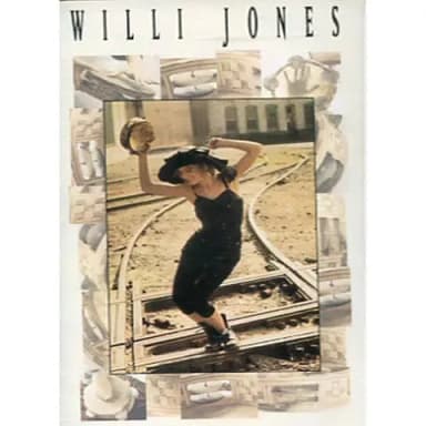 Willi Jones S/t-kasetti vuodelta 1990 Willie Dixonilla, yhä sinetöity