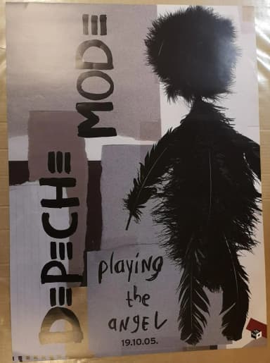Póster del álbum Playing the Angel de Depeche Mode