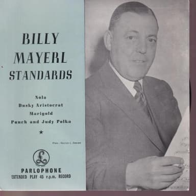 Billy Mayerl Rhythm Ensemble vinyl 7 inch with standards
