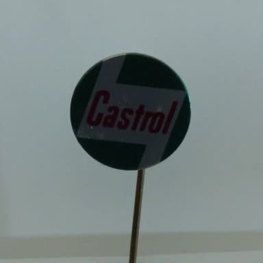 Nostalgic Castrol needle badge available