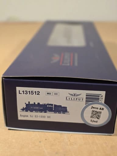 Liliput/Jeco SJ E2-1333 sonido digital tren modelo H0