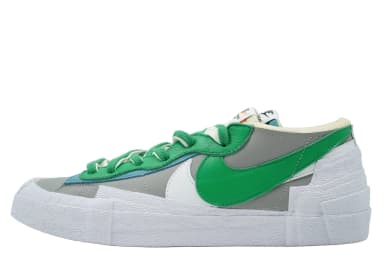 Zapatos de hombre Blazer Low Sacai verde clásico