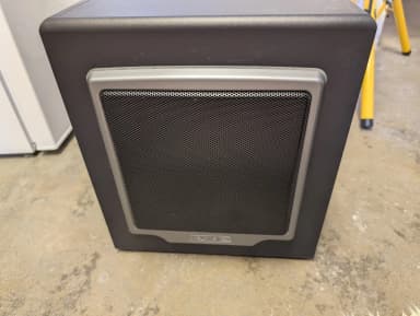 8-inch subwoofer with speaker