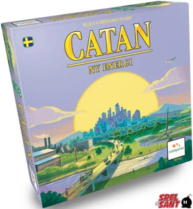 Catan New Energy lautapeli ruotsinkielinen versio