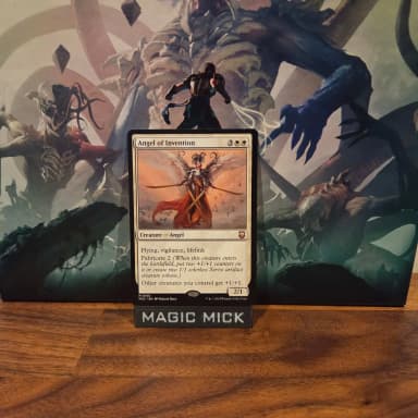 Angel of Invention #166 Magic the Gathering -kortti valkoisena