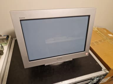 Sony GDM-FW900 24-Zoll CRT-Monitor für Ersatzteile oder Reparatur