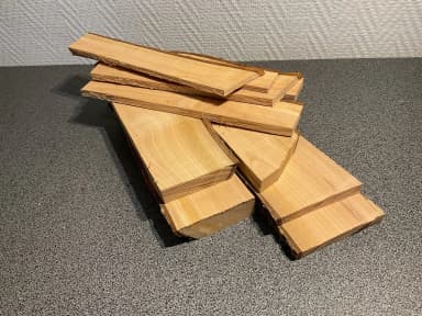 Craft material cherry wood available