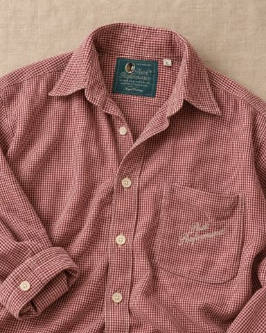 Peak Performance classic checkered retro shirt size L
