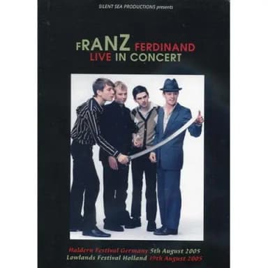 Franz Ferdinand In Concert DVD Digipak 2005 Festivalauftritte