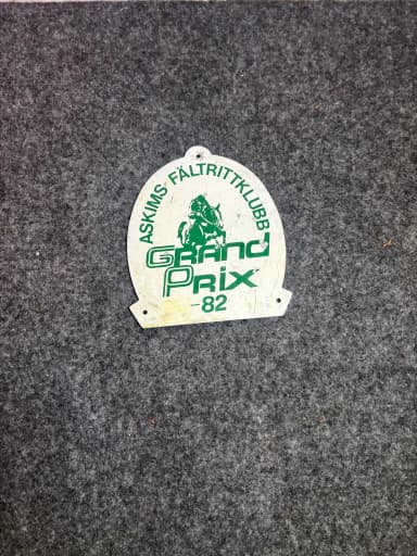 Cartel Askims Fältrittklubb Grand Prix 82 en venta