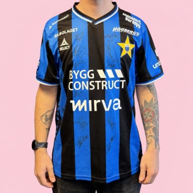Camiseta de IK Sirius firmada por jugadores