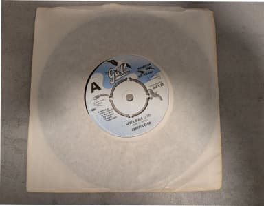 Captain Zero - Space Walk Gull 7" 45 RPM UK 1975 Schallplatte
