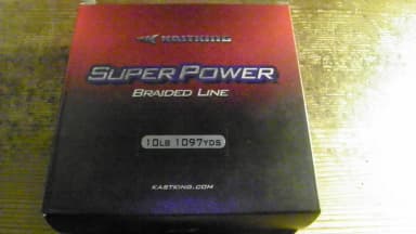 Nuevo hilo trenzado Kastking 1000m azul 0,09 mm resistencia 4,5 kg