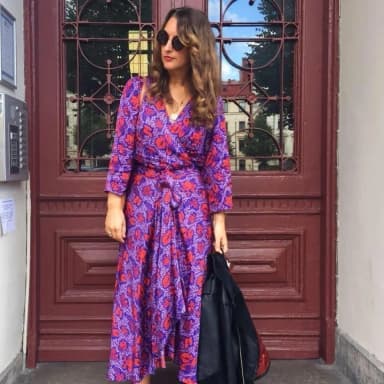 Rodebjer Benessa wrap blouse