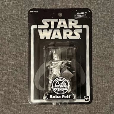 Star Wars Boba Fett Hopea-juhlavuoden erikoiserä 1986 alkaen