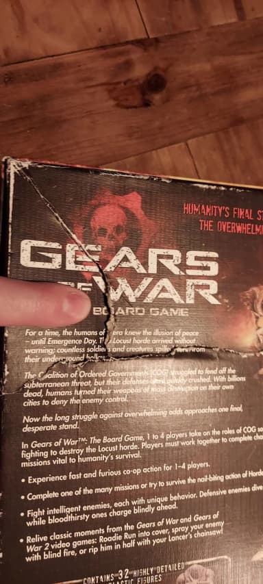 Gears of War board game available