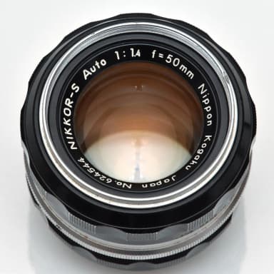 Nikon Nikkor S 50mm 1.4 objetivo antiguo luminoso para Nikon F