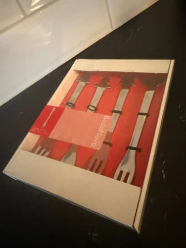 Juego de tenedores navideños de Magnus Lundström para Boda Nova